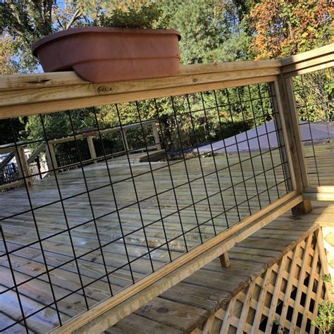 chicken wire deck railing ideas - Stealthily Webcast Fonction