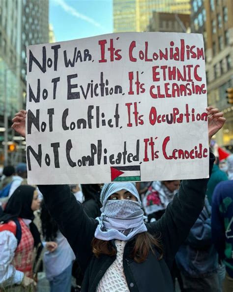 Our Favorite Signs From the Pro-Palestine Protests | MILLE WORLD