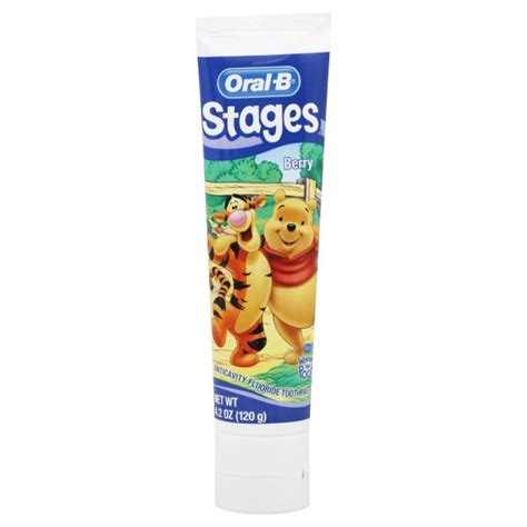 Oral-B Kids Toothpaste Winnie the Pooh Fruity Bubblegum Flavor