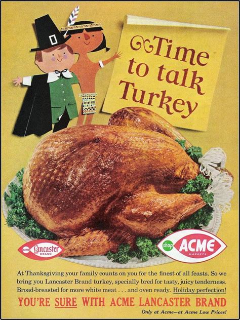 44 best Thanksgiving- Ads/Vintage images on Pinterest | Vintage ...