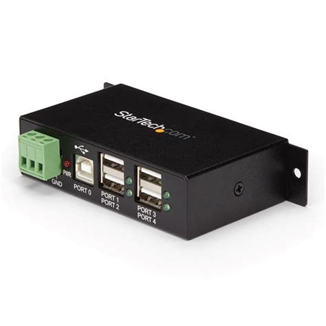 Mountable 4 Port Rugged USB Hub | USB2 Hubs | StarTech.com