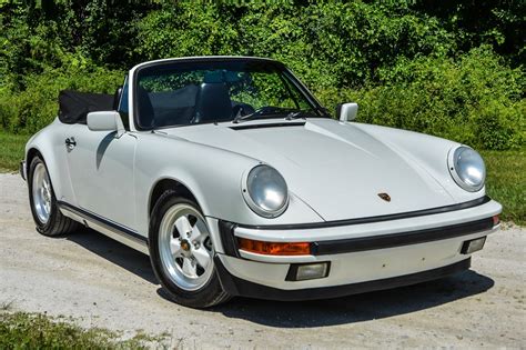 44k-Mile 1987 Porsche 911 Carrera Cabriolet G50 for sale on BaT Auctions - sold for $67,000 on ...