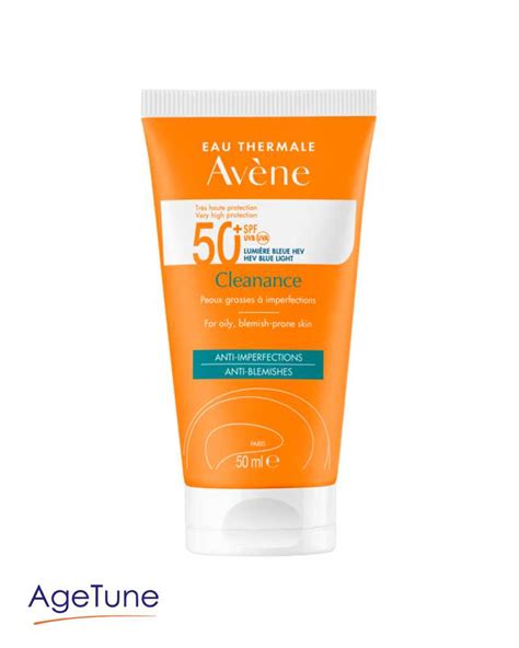 AVENE Cleanance Sunscreen [For Blemish Prone Skin] (50ml) - Age Tune