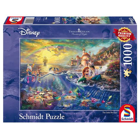 Puzzle Disney - Schmidt - Puzzle 1000 pièces - Arielle, la petite sirène