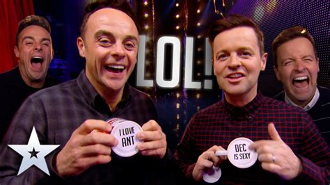 Ant & Dec's BEST BANTER & PRANKS! | Britain's Got Talent - YouTube