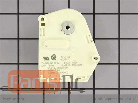 WP2162045 - Whirlpool Defrost Timer | Parts Dr