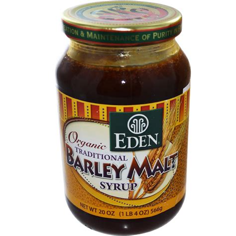 Eden Foods Organic Traditional Barley Malt Syrup 20 oz 566 g Kosher, Organic 24182491159 | eBay