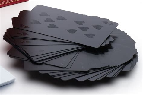 black-playing-cards | Deck of cards, Playing cards, Black deck