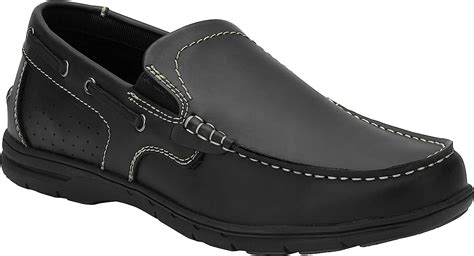 Amazon.com | KingSize Men's Wide Width Slip-on Boat Shoes | Loafers ...