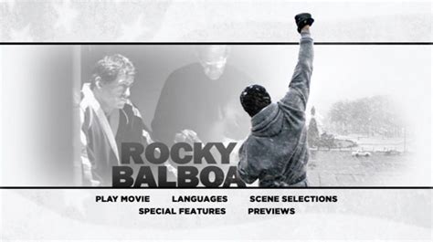 Rocky Balboa (2006) – DVD Menus