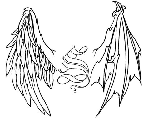 Devil Wings Drawing at GetDrawings | Free download