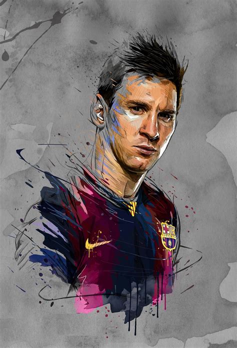 Lionel Messi Sport Art High Quality Giclee Prints on Canvas | Lionel ...