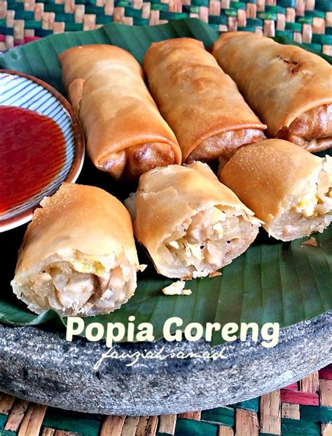 POPIA GORENG WITH JICAMA