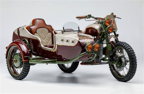 Custom 2WD Ural Sidecar Motorcycle by Le Mani Moto - “From Russia With Love”