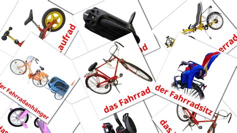 16 Free Bicycle transport Flashcards in english (PDF files)