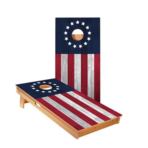 Liberty Stars Tabletop Cornhole Board Set. Sports & Outdoor Recreation ...