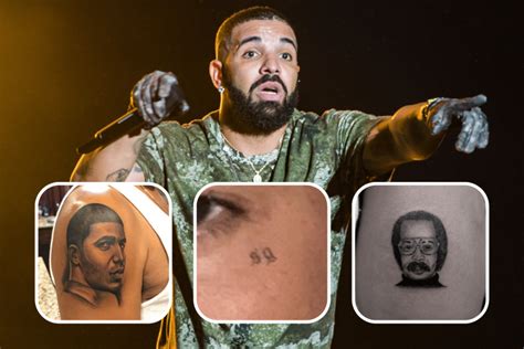 Drake's Face Tattoo Slammed by Fans After Rapper Trolled Dad for His Ink