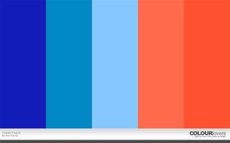 Cobalt, Cornflower, Peach, Orange Palette | Orange palette, Wedding colors, Cornflower