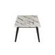 Calumet Black and White Faux Marble Coffee Table - Bed Bath & Beyond - 33988418