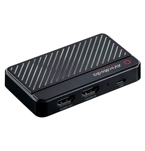 AverMedia Live Gamer MINI GC311, Supported Resolutions (Video input):1080p, 1080i, 720p, 576p ...