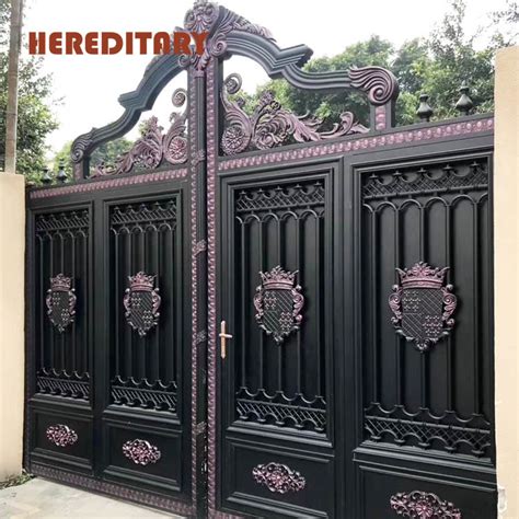 Hot Sale Indian House Main Gate Designs/Decorative Aluminum Farm Gates ...