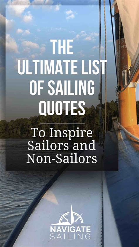 75 of the Most Epic and Inspirational Sailing Quotes — Navigate Content