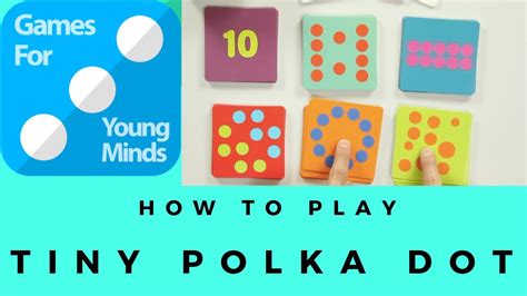 How to Play TINY POLKA DOT - A Perfect First Game for Young Children - YouTube