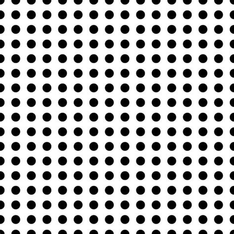 Black & White Polka Dot Vector | Free Download - WowPatterns | Vector ...