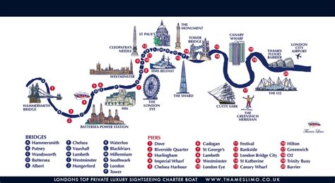 Thames Map | Thames Limo