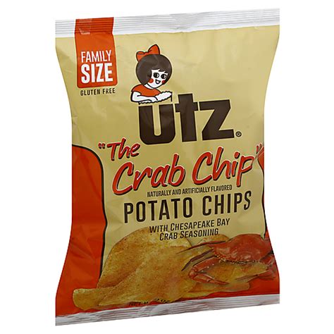 Utz Crab Potato Chips | Potato | Quality Foods