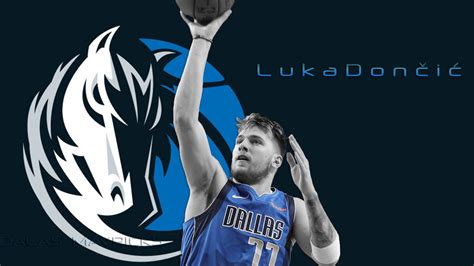 Download Luka Dončić Shooting The Ball NBA Desktop Wallpaper ...