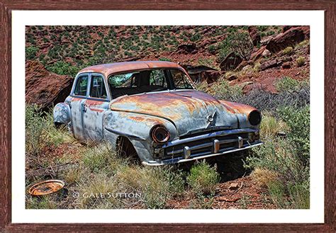 Rusted Classic Car Fine Art Photo Rusted Car Old Car Art | Etsy