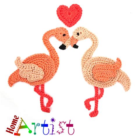 Ravelry: Flamingo Applique pattern by Homeartist crochet