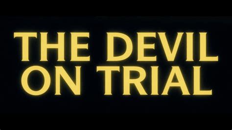 Watch: The Devil on Trial Trailer | Metro Video