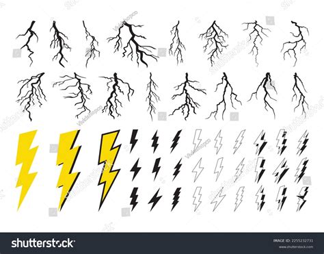 Lightning Clipart Outline Cat