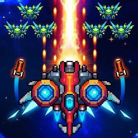 🌟 Download Galaxiga: Classic Arcade Game MOD many diamonds/coins 22.55 ...