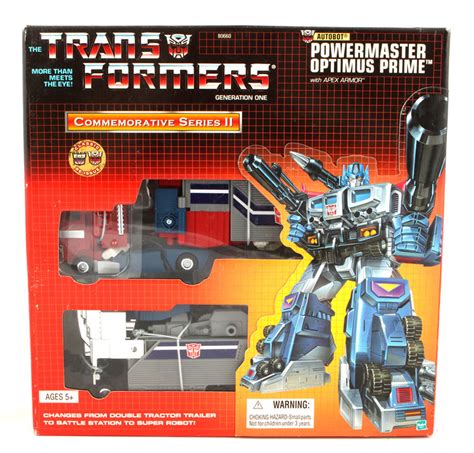 Series II Powermaster Optimus Prime with Apex Armor (Transformers ...