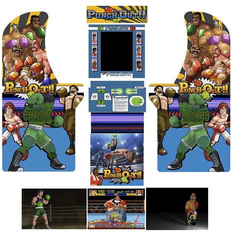 Punch Out! Arcade 1up Kit - Game On Grafix