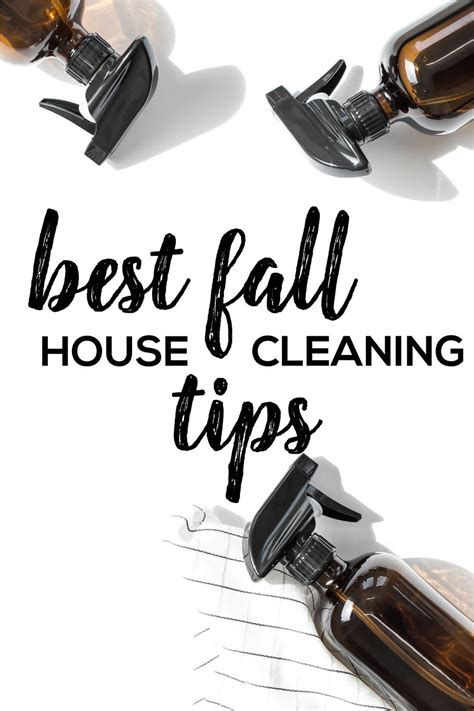 Best Fall House Cleaning Tips