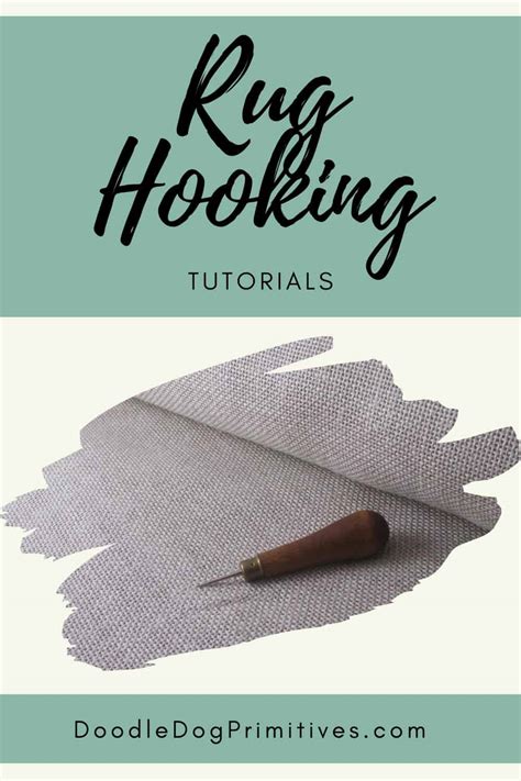 Rug Hooking Tutorials - DoodleDog Designs Primitives