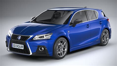 Lexus CT 200h 2020 - 3D Model by SQUIR