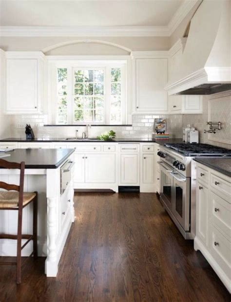 70 Stunning Kitchen Light Cabinets with Dark Countertops Design Ideas ...