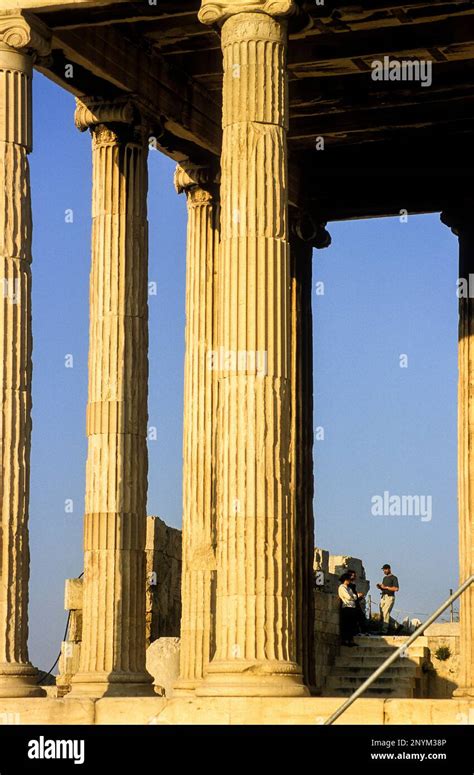 Temple of Erechtheion, Acropolis, Athens, Greece, Europe Stock Photo - Alamy