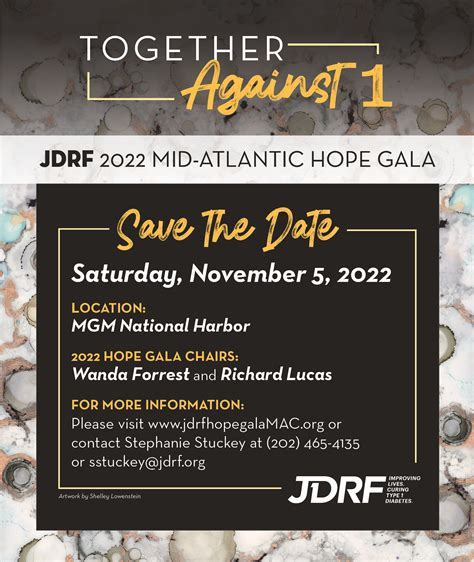 JDRF 2022 Mid-Atlantic Hope Gala - Mid Atlantic Chapter