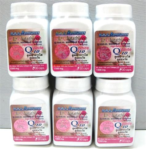 Buy IPL Glutathione Plus 1000 mg. COLLAGEN Q10 VIT C SKIN WHITENING ...