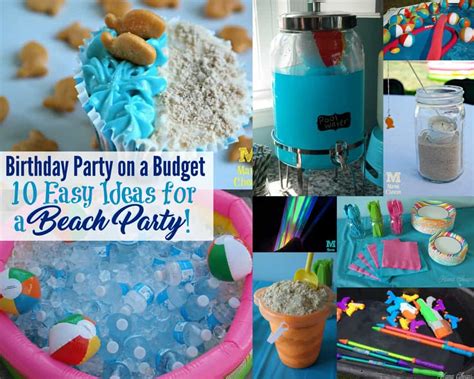10 Easy Ideas for Throwing a Fun Beach Party | Mama Cheaps