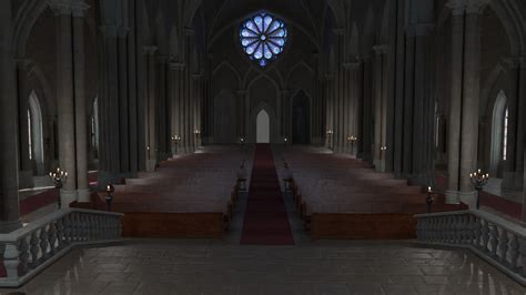 ArtStation - Medieval Gothic Church | Game Assets