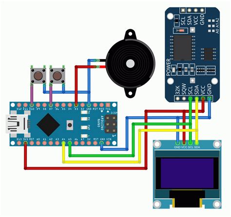 Arduino OLED Clock - Микроконтроллеры и Технологии