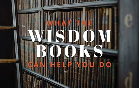 What the Wisdom Books Can Help You Do | Insight for Living Canada