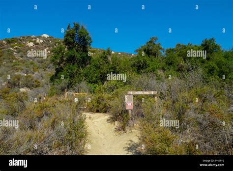 Cole Canyon Trail in Murrieta California Stock Photo - Alamy